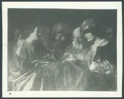Stomer Matthias - sec. XVII - Tributo della moneta