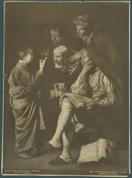KGL. Pinakothek. Holländische Schule (um 1600). Christus im Tempel