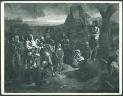 Sweerts Michael (scuola) - sec. XVII - Predica di san Giovanni Battista