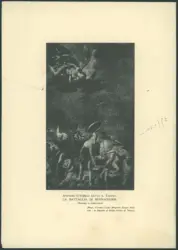 Antonio D'Enrico detto Il Tanzio: La Battaglia di Sennacherib. (bozzetto in chiaro-scuro). Prop. Contessa Luisa Avogadro Ferrari Ardicini - in deposito al Museo Civico di Novara.