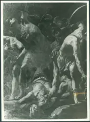D'Enrico Antonio (Tanzio da Varallo) - sec. XVII - Battaglia di Sennacherib