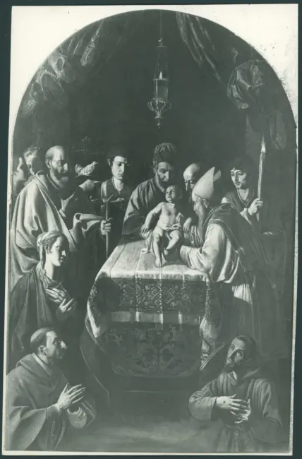 Circoncisione di Gesù con san Carlo Borromeo e san Francesco