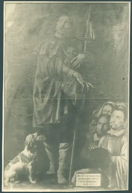 D'Enrico Antonio (Tanzio da Varallo) - sec. XVII - San Rocco intercede per gli abitanti di Camasco