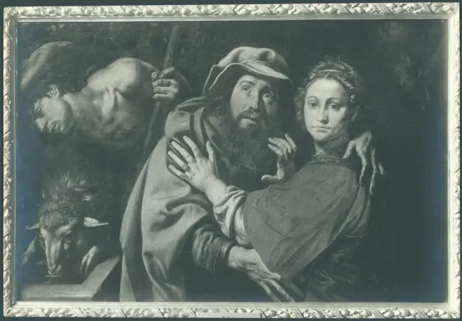 D'Enrico Antonio (Tanzio da Varallo) - sec. XVII - Giacobbe e Rachele