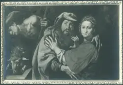 D'Enrico Antonio (Tanzio da Varallo) - sec. XVII - Giacobbe e Rachele