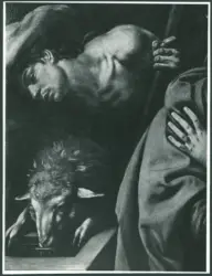 D'Enrico Antonio (Tanzio da Varallo) - sec. XVII - Giacobbe e Rachele