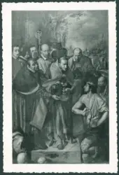D'Enrico Antonio (Tanzio da Varallo) - sec. XVII - San Carlo Borromeo comunica gli appestati