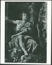 D'Enrico Antonio (Tanzio da Varallo) - sec. XVII - San Giovanni Battista con l'agnello
