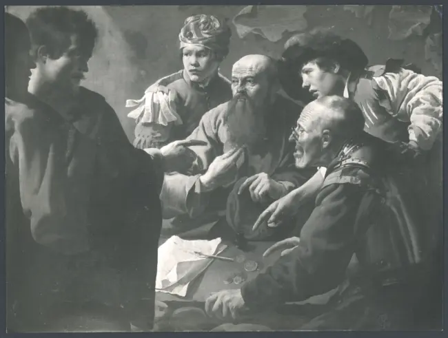 Ter Brugghen Hendrick Jansz - sec. XVII - Vocazione di san Matteo Evangelista