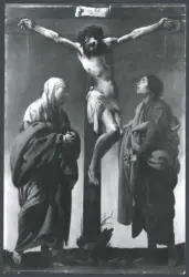 Crocifissione di Cristo con la Madonna e san Giovanni Evangelista