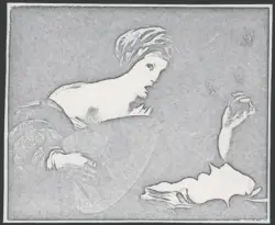 Ter Brugghen Hendrick Jansz - sec. XVII - Suonatrice di liuto