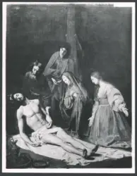 Tournier Nicolas - sec. XVII - Deposizione di Cristo nel sepolcro