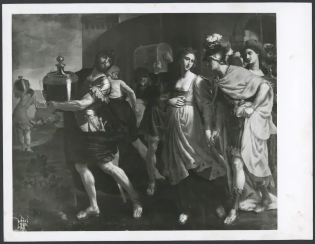 Turchi Alessandro (Orbetto) - sec. XVII - Fuga di Elena