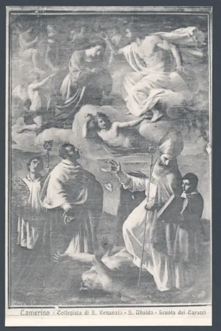 Camerino - Collegiata di S. Venanzio - S. Ubaldo - Scuola dei Carracci