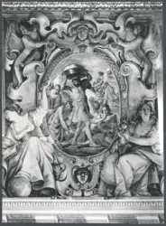 Turchi Alessandro (Orbetto) - sec. XVII - Scene bibliche:  Raccolta della manna