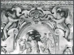 Turchi Alessandro (Orbetto) - sec. XVII - Scene bibliche:  Raccolta della manna (particolare)