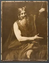Wien. Gemäldegalerie. Le Valentin de Boulogne, Moses