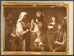 Valentin de Boulogne - sec. XVII - Concerto e zingara che legge la mano