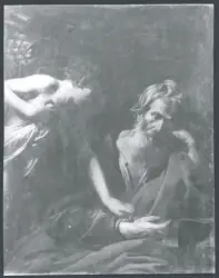 Valentin de Boulogne - sec. XVII - San Matteo e l'angelo