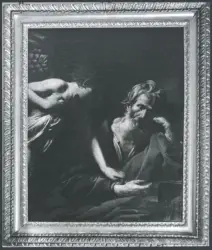 Valentin de Boulogne - sec. XVII - San Matteo e l'angelo