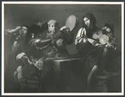 Valentin de Boulogne - sec. XVII - Concerto con soldato