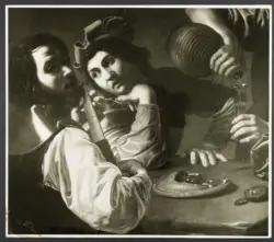 Valentin de Boulogne (copia da) - sec. XVII - Concerto