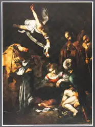 Natività con i santi Lorenzo e Francesco d'Assisi