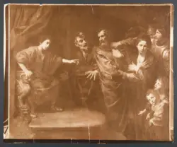 Valentin de Boulogne - sec. XVII - Giudizio di Daniele