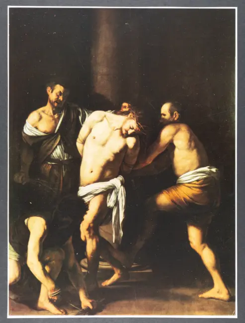 Merisi Michelangelo (Caravaggio) - sec. XVII - Flagellazione di Cristo