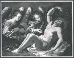 San Sebastiano curato dagli angeli