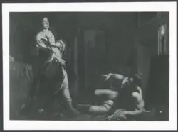Vouet Simon - sec. XVII - Tentazione di san Francesco d'Assisi