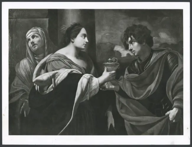 Vouet Simon (copia da) - sec. XVII - Sofonisba riceve la coppa di veleno