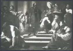 Vouet Simon - sec. XVII - San Francesco d'Assisi rinuncia ai beni del padre