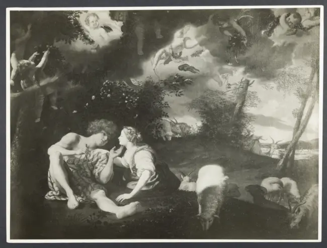 Vouet Simon - sec. XVII - Scena pastorale