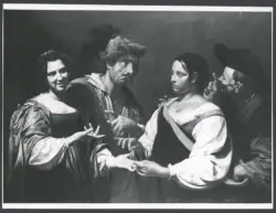 Vouet Simon - sec. XVII - Zingara che legge la mano