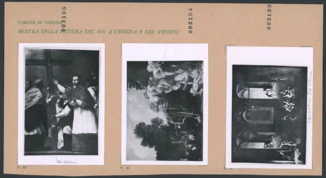 Fotografie montate sul medesimo supporto secondario