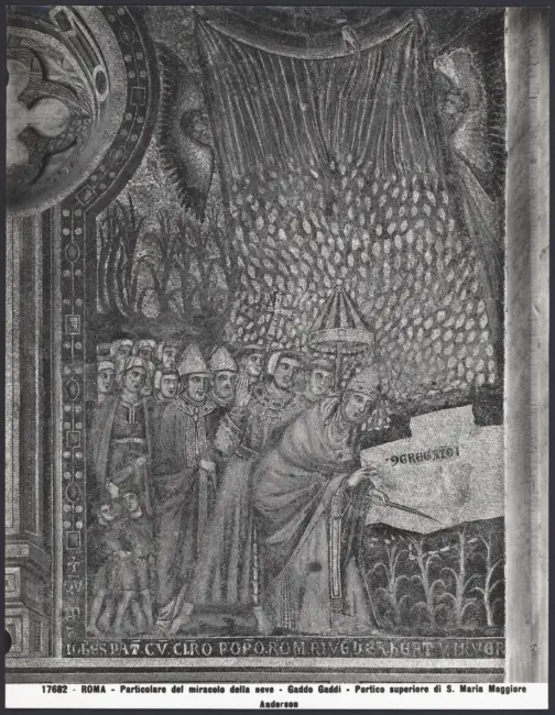 Storia della fondazione della basilica di Santa Maria Maggiore (Basilica Liberiana)