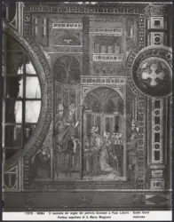 Roma - Il racconto del sogno del patrizio Giovanni a Papa Liberio - Gaddo Gaddi. Portico superiore di S. Maria Maggiore