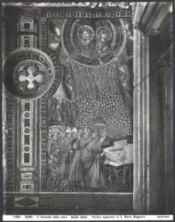 Roma - Il miracolo della neve - Gaddo Gaddi - Portico superiore di S. Maria Maggiore