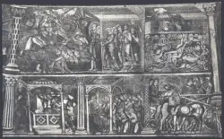Anonimo artista - sec. XIII - Motivi decorativi, Gerarchie angeliche, Episodi della Genesi, Episodi della vita di Giuseppe Ebreo, Episodi della vita di Cristo, Episodi della vita di san Giovanni Battista, Giudizio Universale