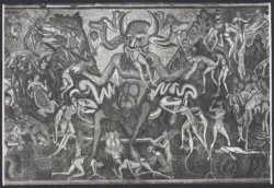 Anonimo artista - sec. XIII - Motivi decorativi, Gerarchie angeliche, Episodi della Genesi, Episodi della vita di Giuseppe Ebreo, Episodi della vita di Cristo, Episodi della vita di san Giovanni Battista, Giudizio Universale