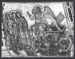 Anonimo artista - sec. XIII - Motivi decorativi, Gerarchie angeliche, Episodi della Genesi, Episodi della vita di Giuseppe Ebreo, Episodi della vita di Cristo, Episodi della vita di san Giovanni Battista, Giudizio Universale