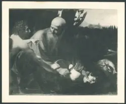 Merisi Michelangelo (Caravaggio) - sec. XVI - Sacrificio di Isacco