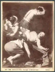 Roma. Martirio di S. Pietro. Caravaggio. S. Maria del Popolo