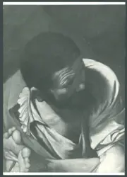Roma - Ch. S. M. del Popolo. Caravaggio. Crocifissione di S. Pietro. Dettaglio