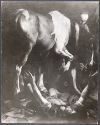 Roma - S. M. del Popolo. Caravaggio. Conversione di S. Paolo