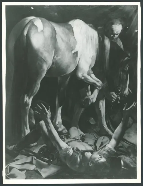 Merisi Michelangelo (Caravaggio) - sec. XVII - Conversione di san Paolo