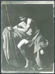 Merisi Michelangelo (Caravaggio) - copia da - sec. XVII - San Giovanni Battista