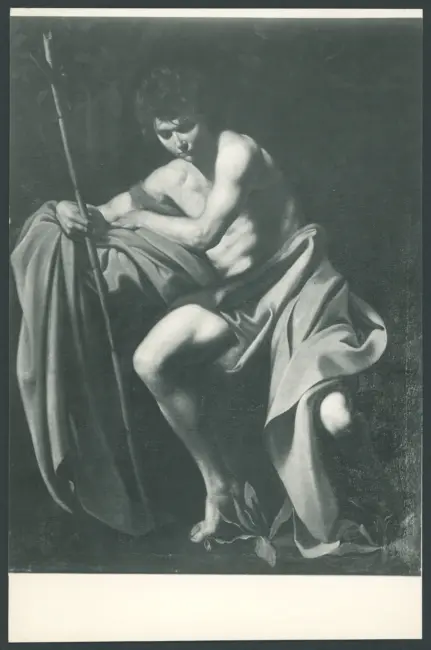 Merisi Michelangelo (Caravaggio) - copia da - sec. XVII - San Giovanni Battista