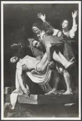 Merisi Michelangelo (Caravaggio) - sec. XVII - Deposizione di Cristo nel sepolcro